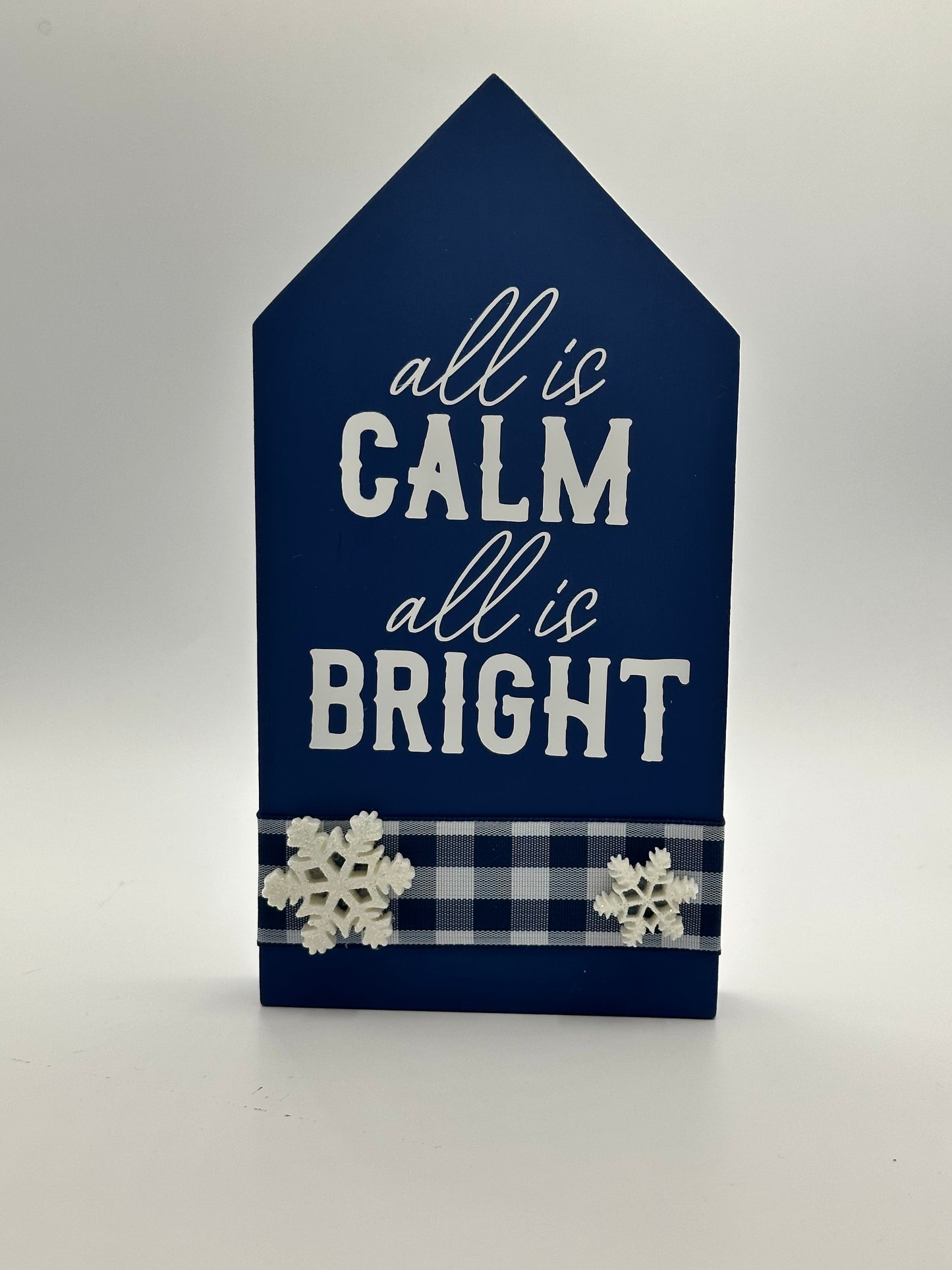 Decorative Wooden Casita - Enchanting Christmas Village: Handcrafted Mini Wooden Houses