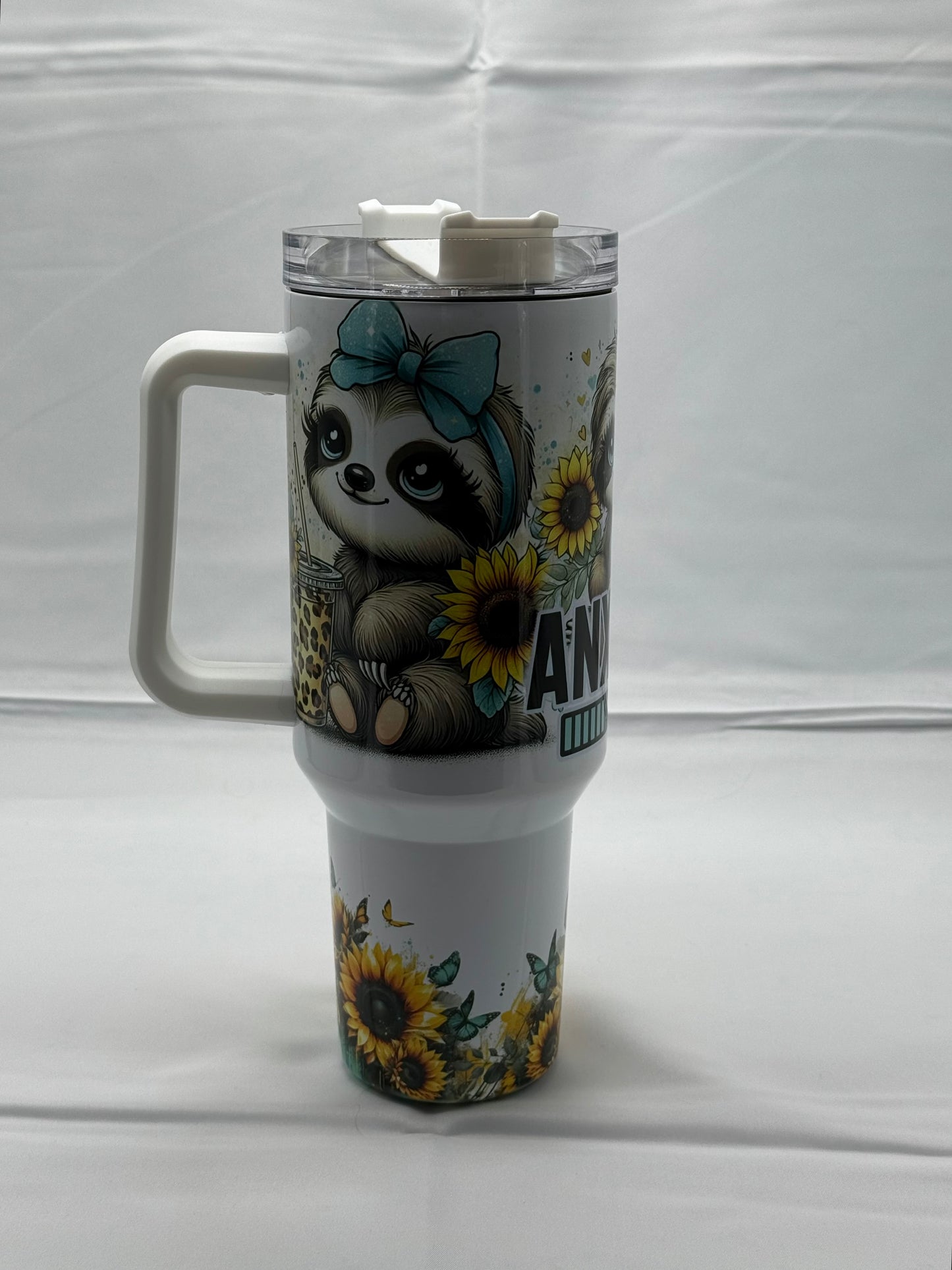 40oz Tumbler – Anxiety Loading