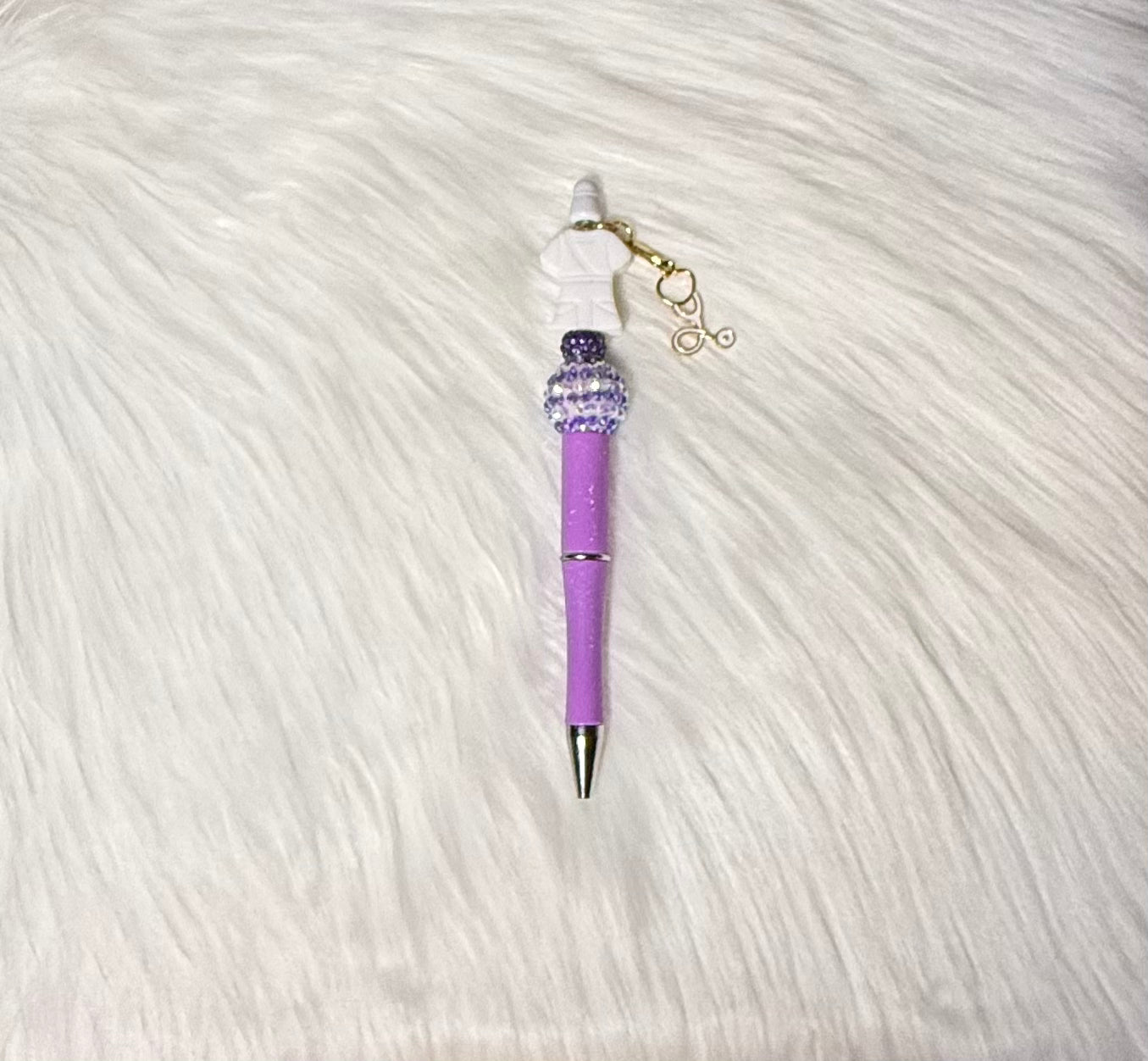 Lavender Scrub Life Pen