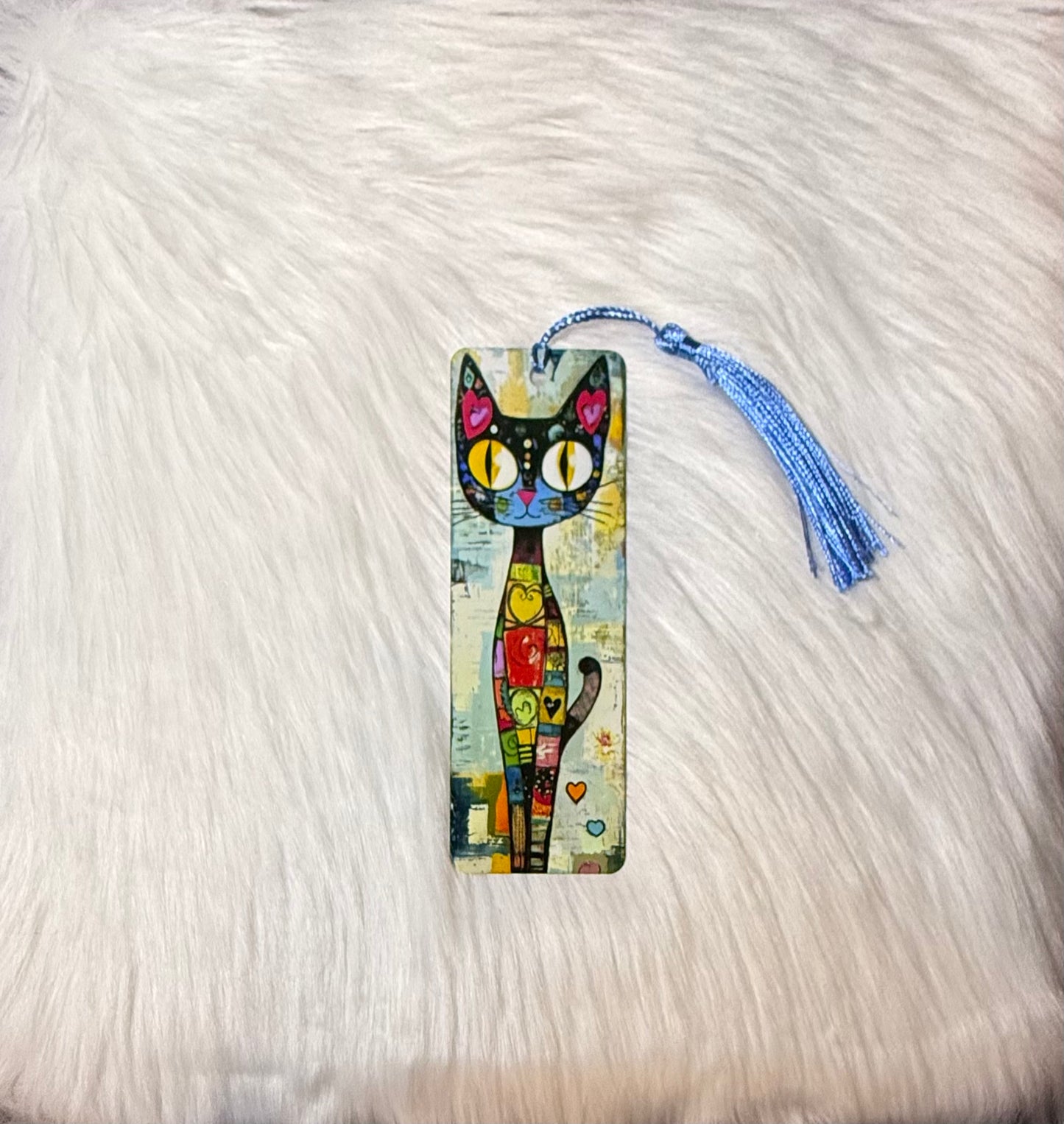 Whiskered Wonder - Bookmark