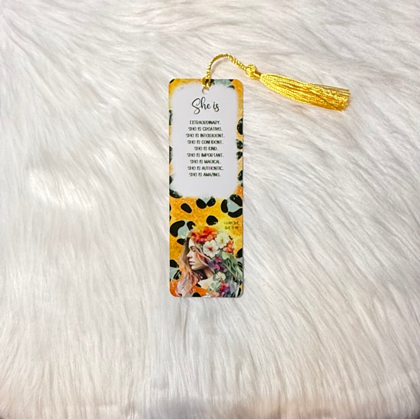 She Is Fierce - Bookmark