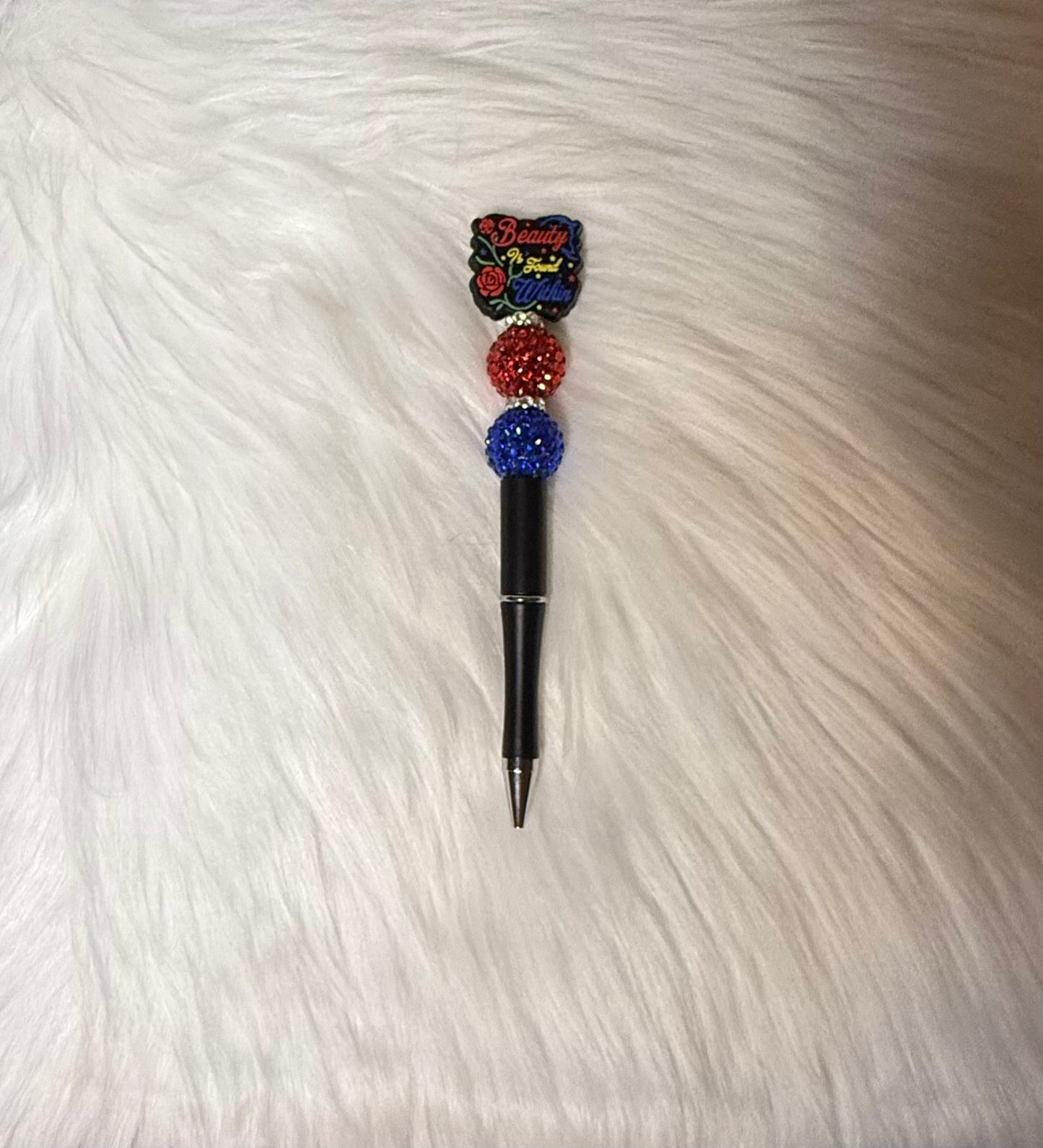 Royal Romance Beaded Pen