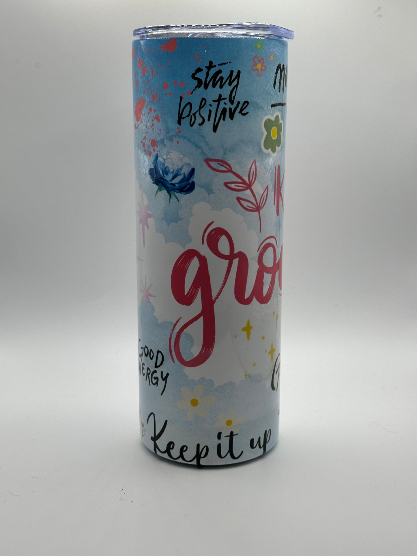 20oz - Inspirational - Keep Growing