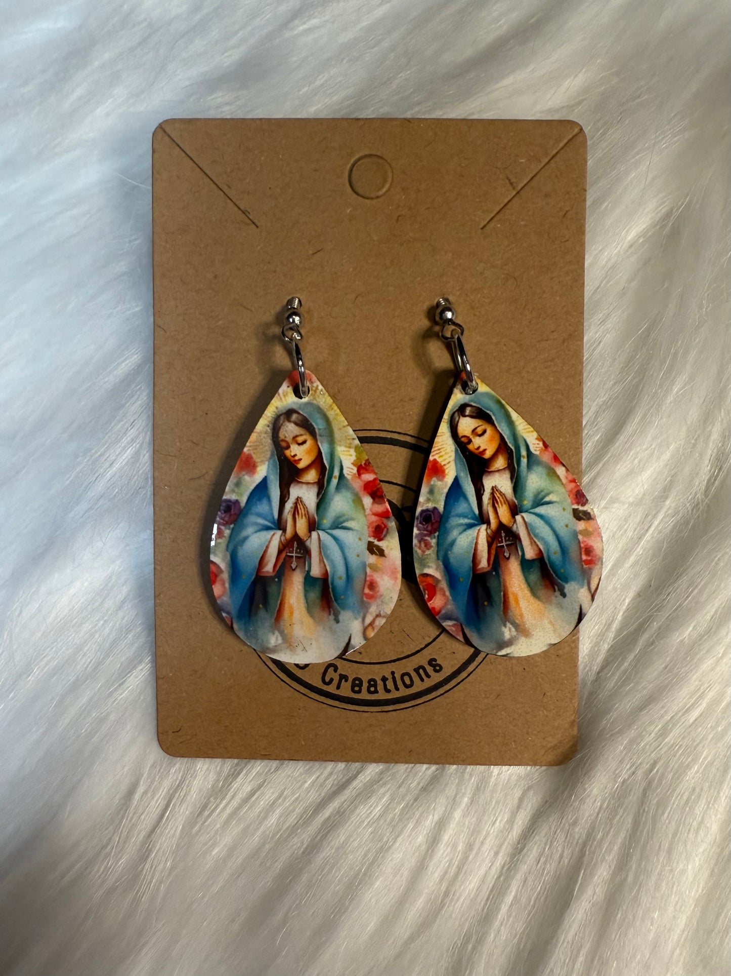 Madre María - TearDrop Earrings