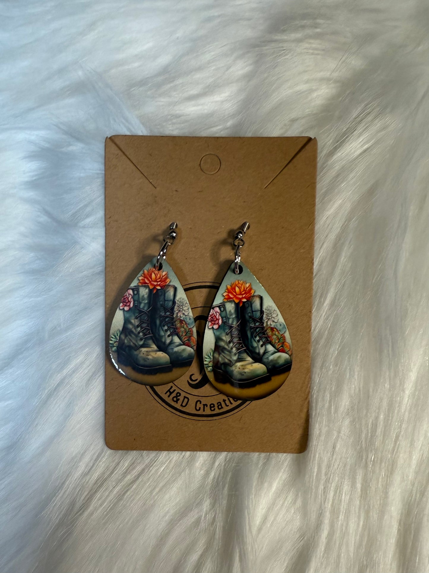 Rooted in Strength - TearDrop Earrings