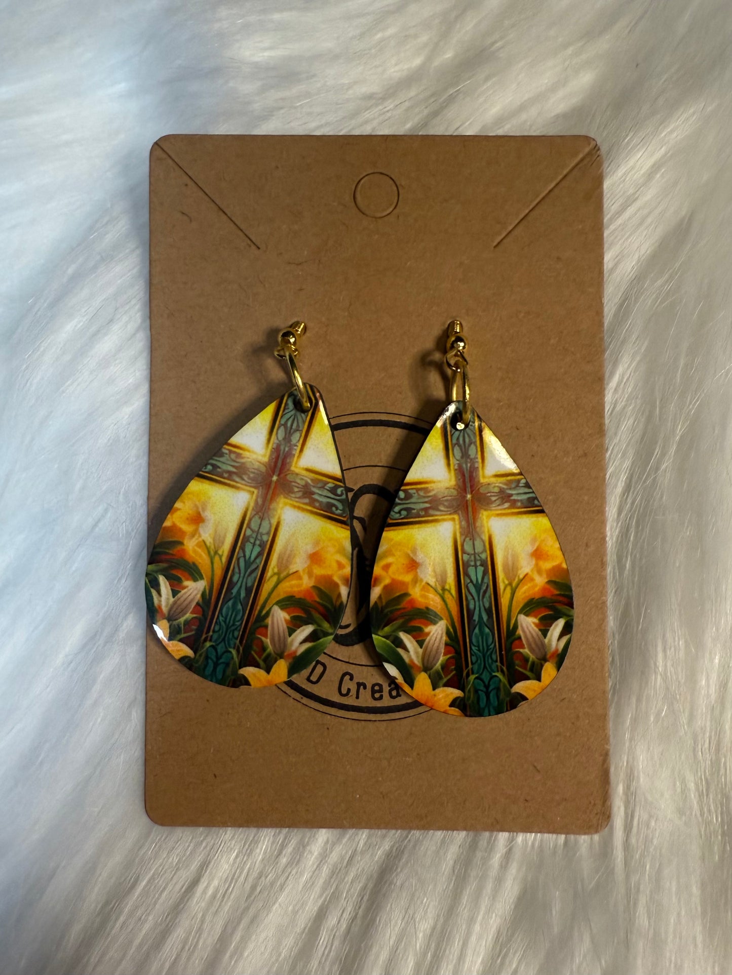 Sunlit Grace - TearDrop Earrings