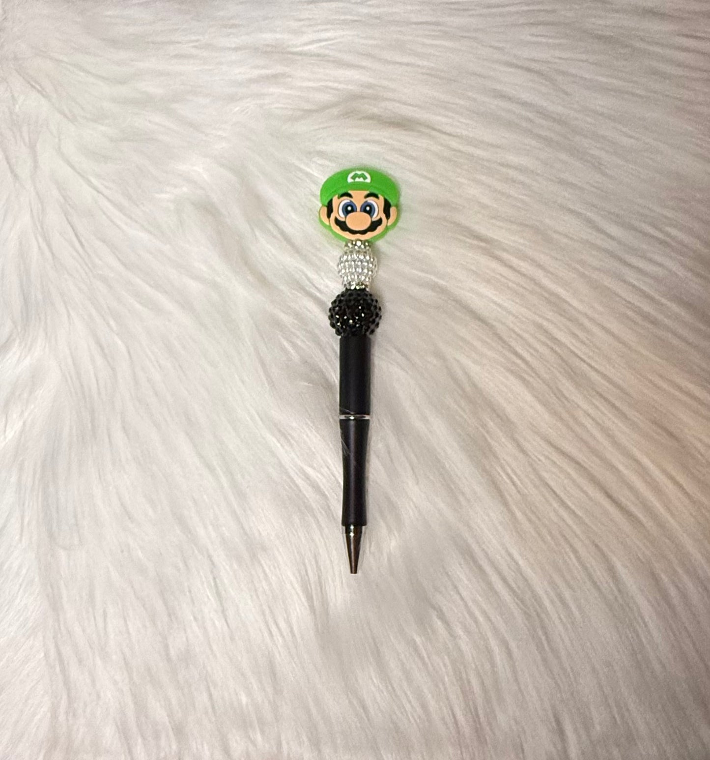 Green Player Beaded Pen – Game On Edition