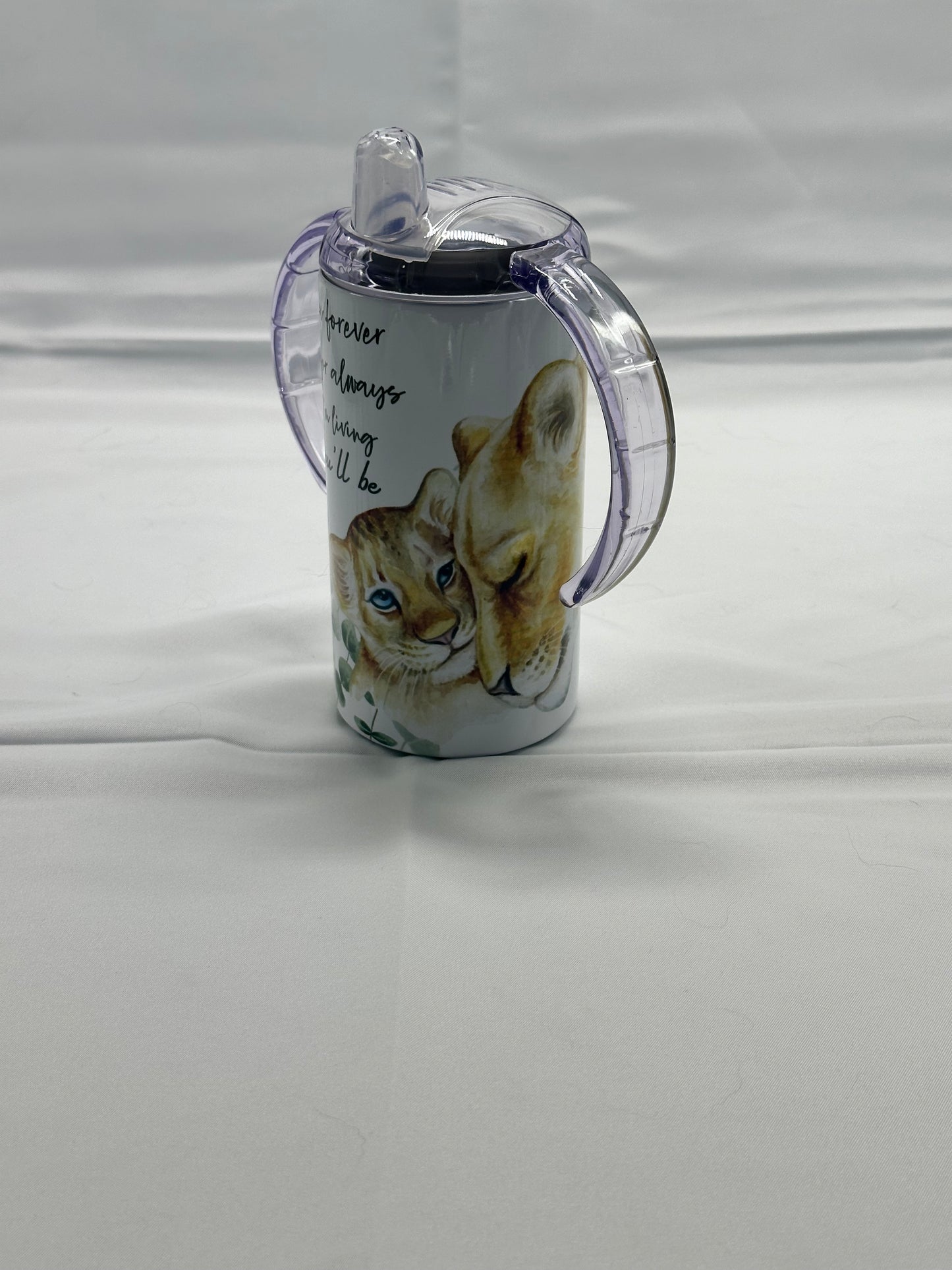 12oz Convertible Sippy Cup Tumbler - Lioness and Cub