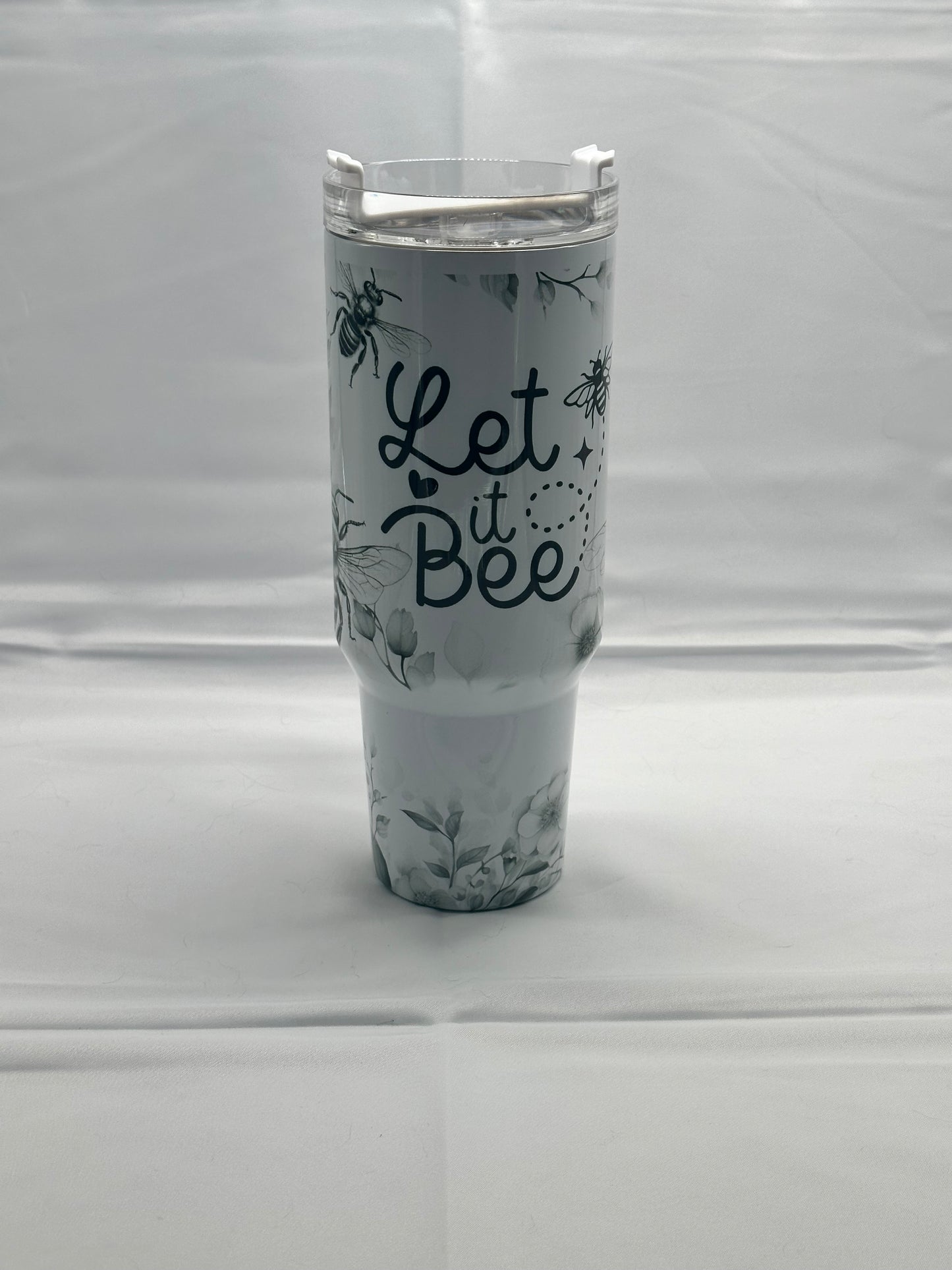 Let it Bee 40oz Insulated Tumbler - Beeautifully Designed for a Buzz-worthy Experience