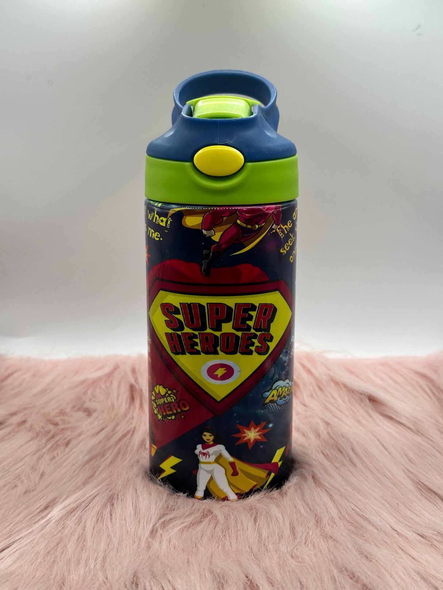 12oz Tumbler - Super Heroes