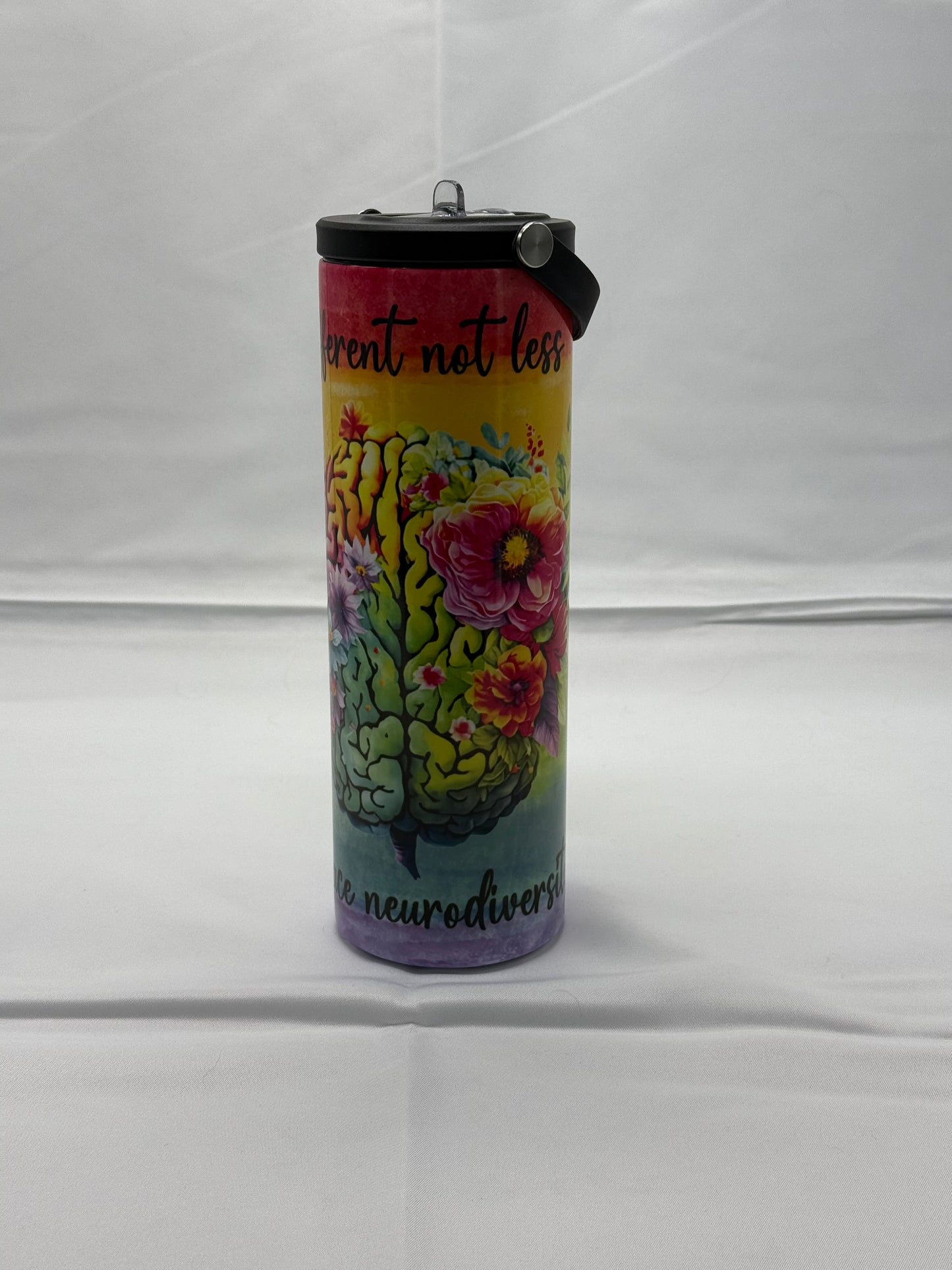 20oz Tumbler Water Bottle - Different Not Less