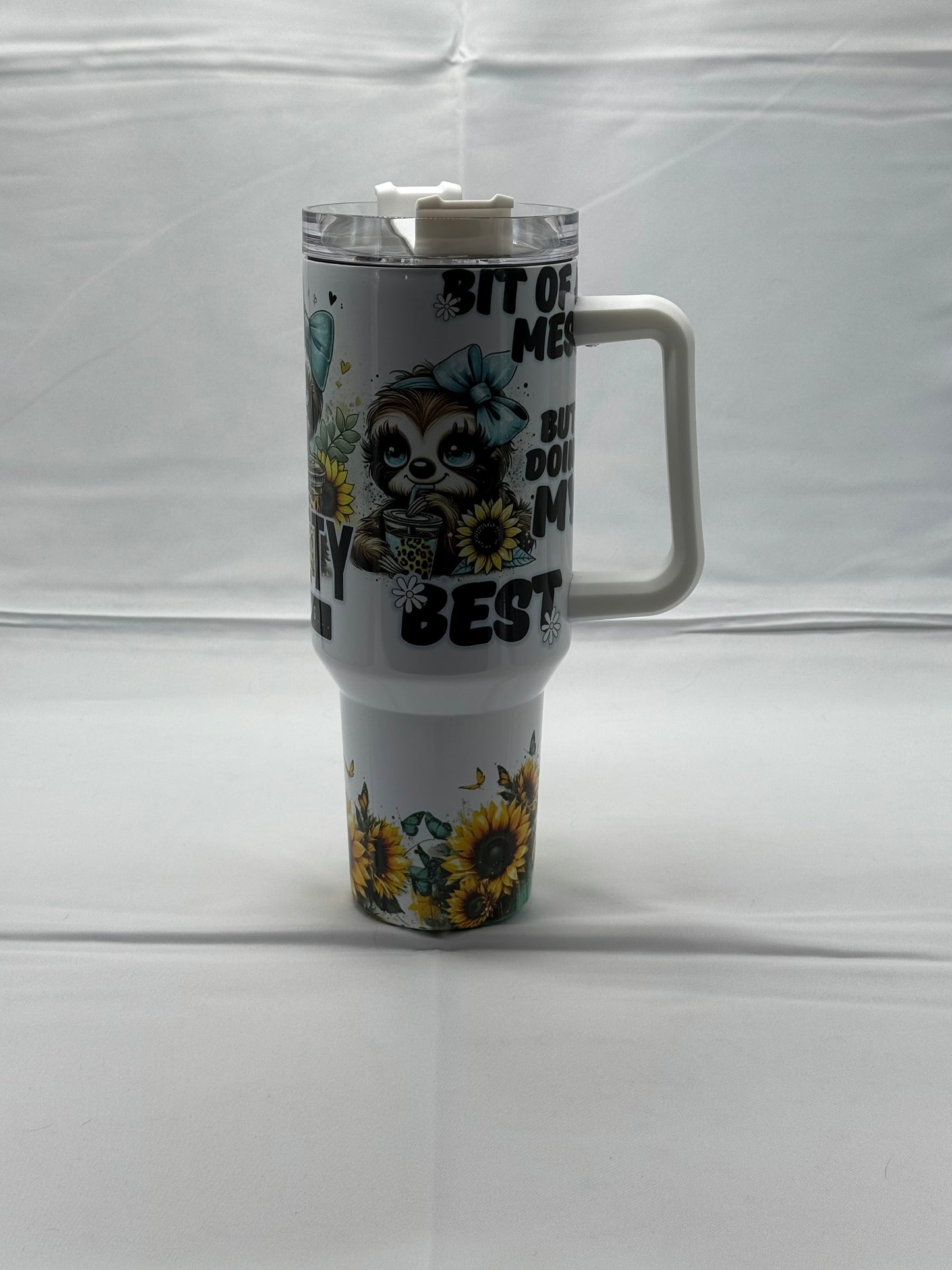 40oz Tumbler – Anxiety Loading