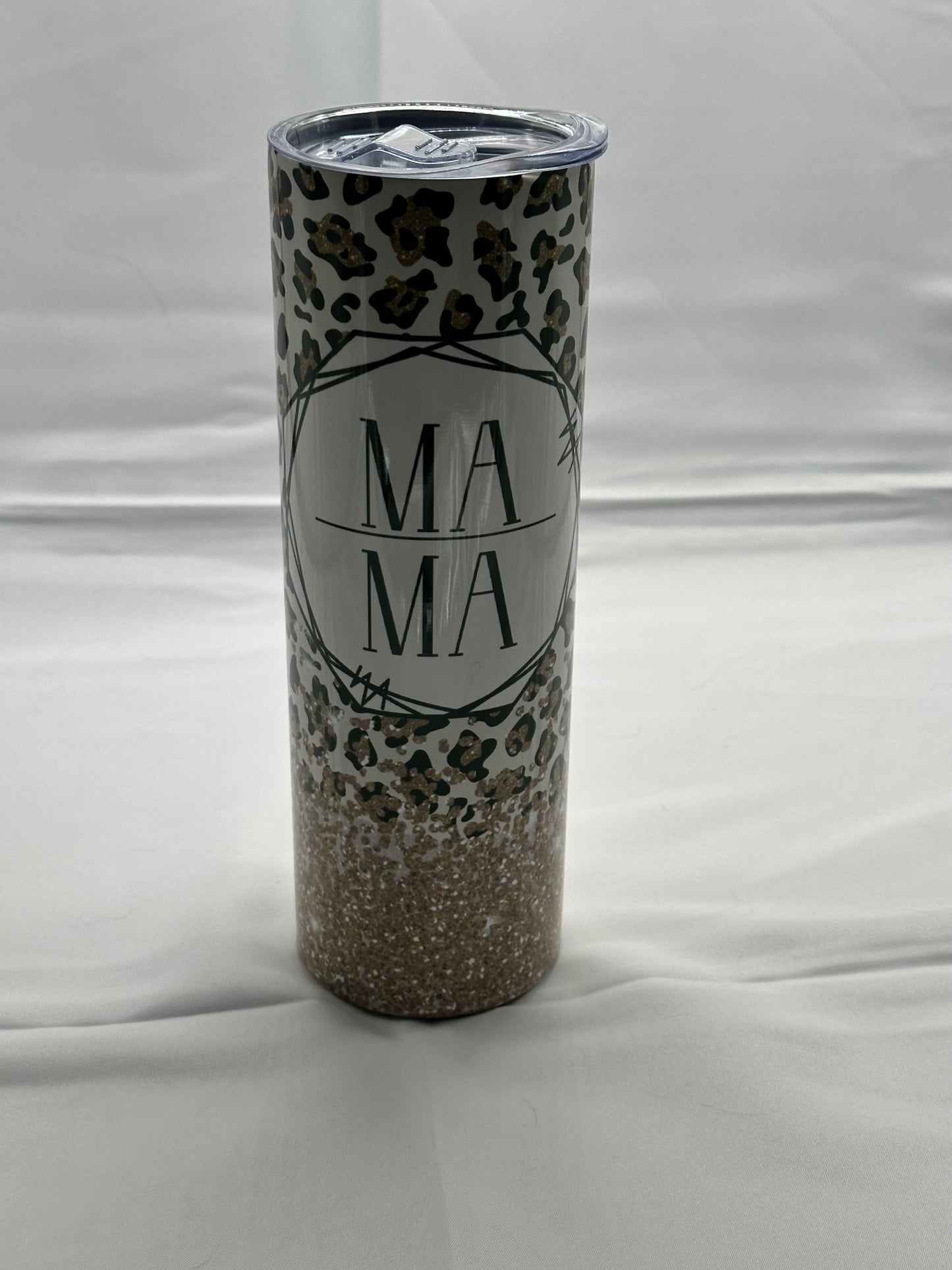 30oz Tumbler - Leopard Print Mama