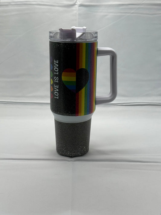 40oz Tumbler – Love Is Love