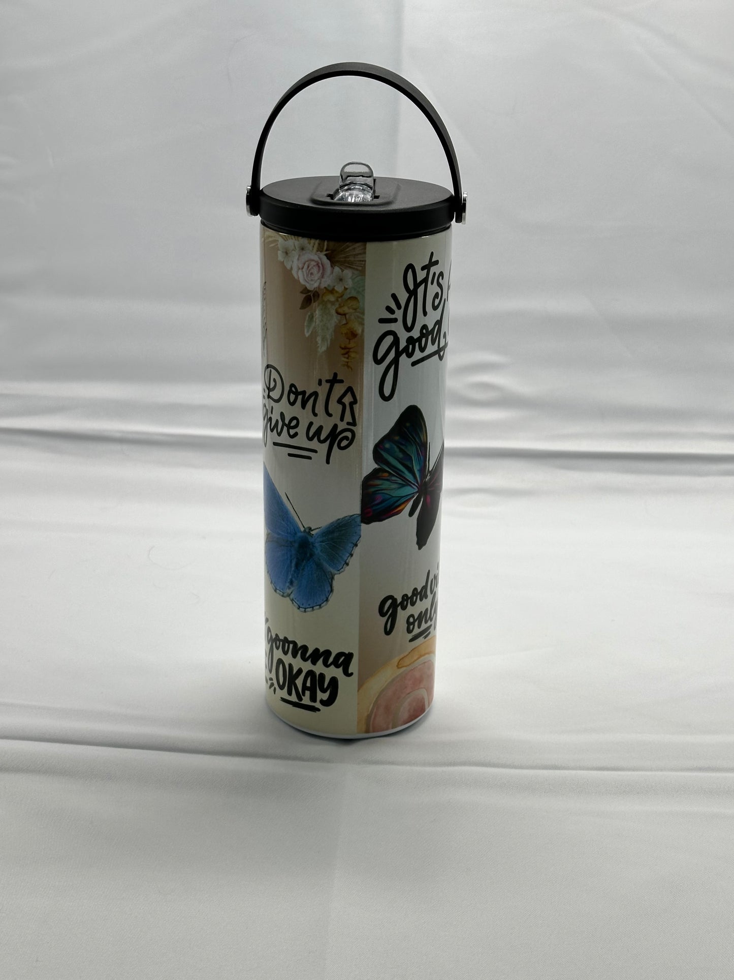 20oz Water Bottle - Support The Fighter