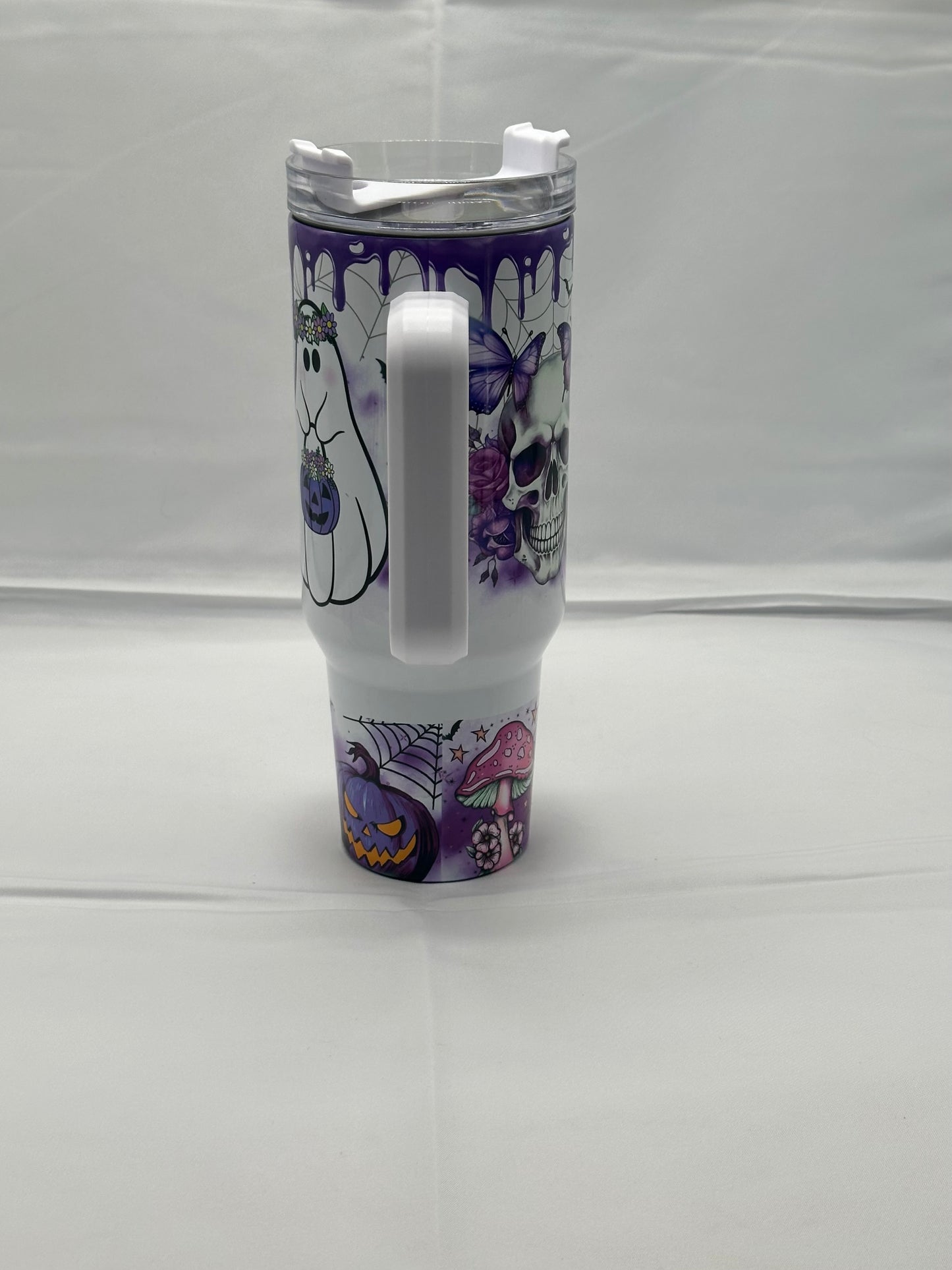 40oz Tumbler – Purple Pumpkin