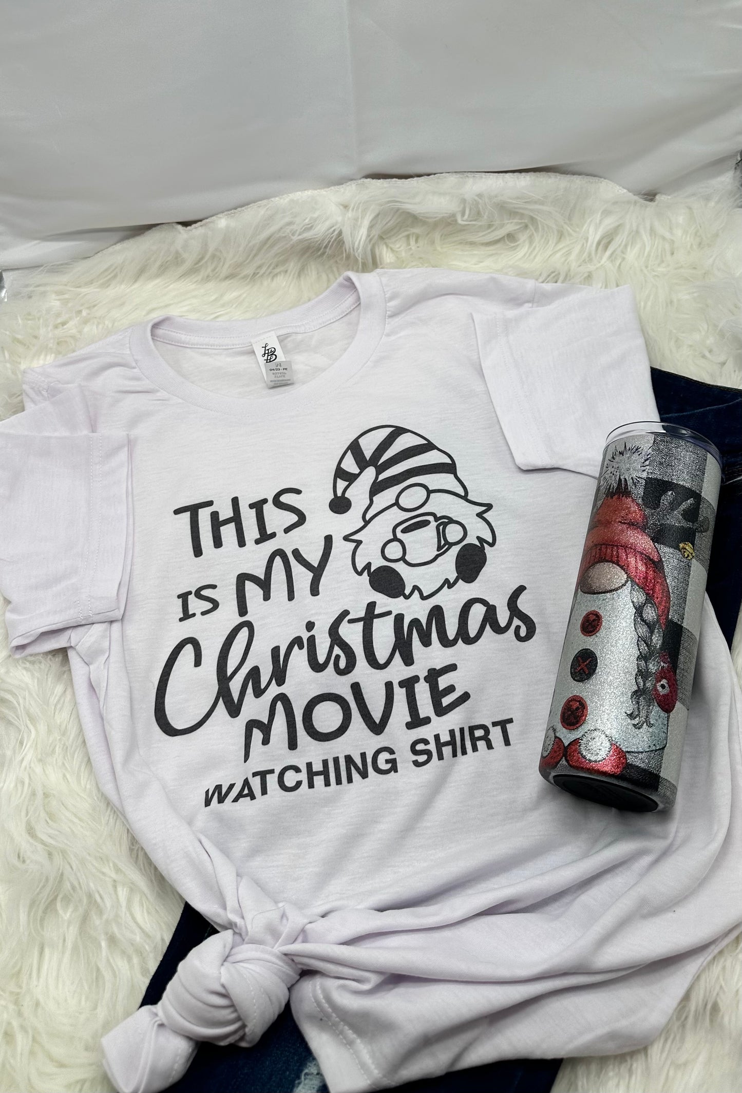 Gnome - This Is My Christmas Movie Watching Shirt - Christmas shirt