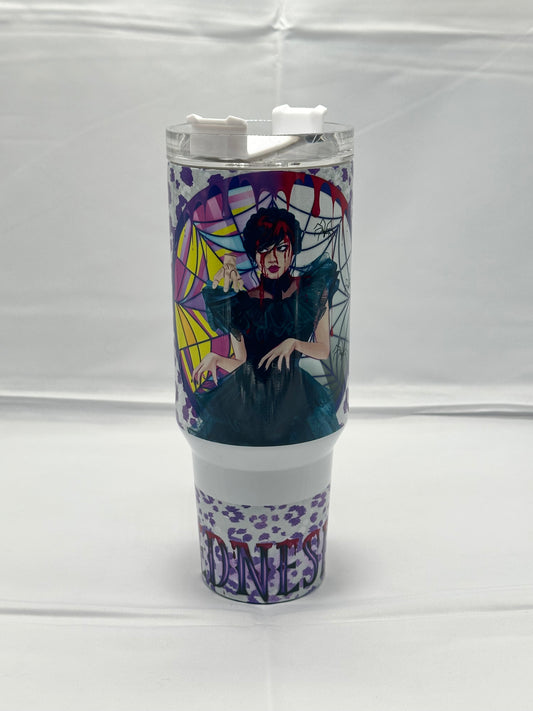 40oz Tumbler – Gothic Elegance