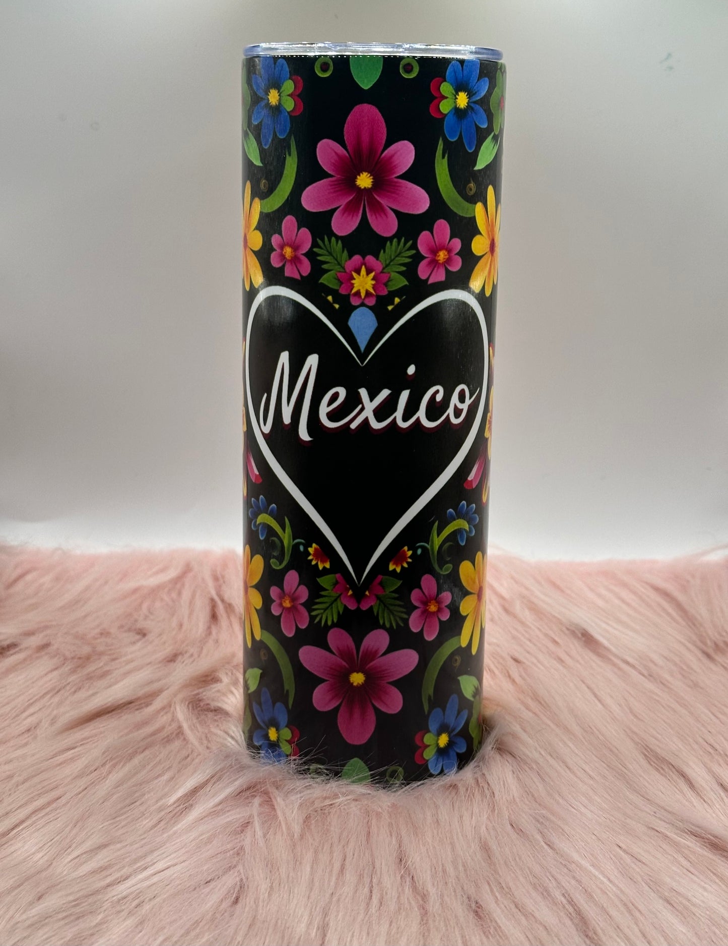 20oz Skinny Tumbler - Mexico