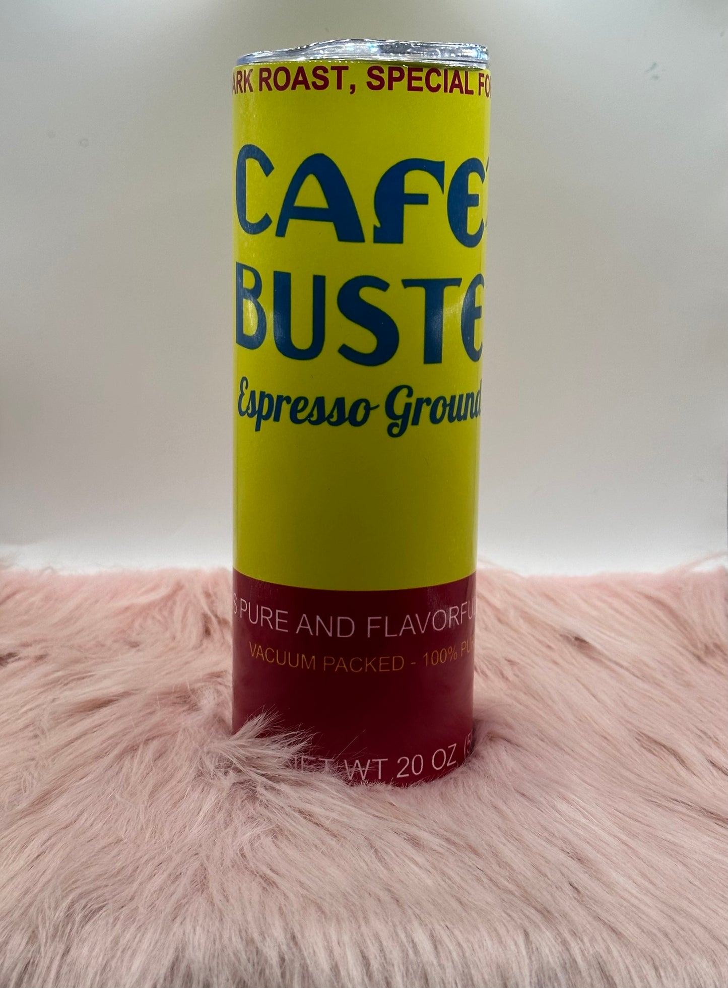 20oz Skinny Tumbler - Cafe Bustelo