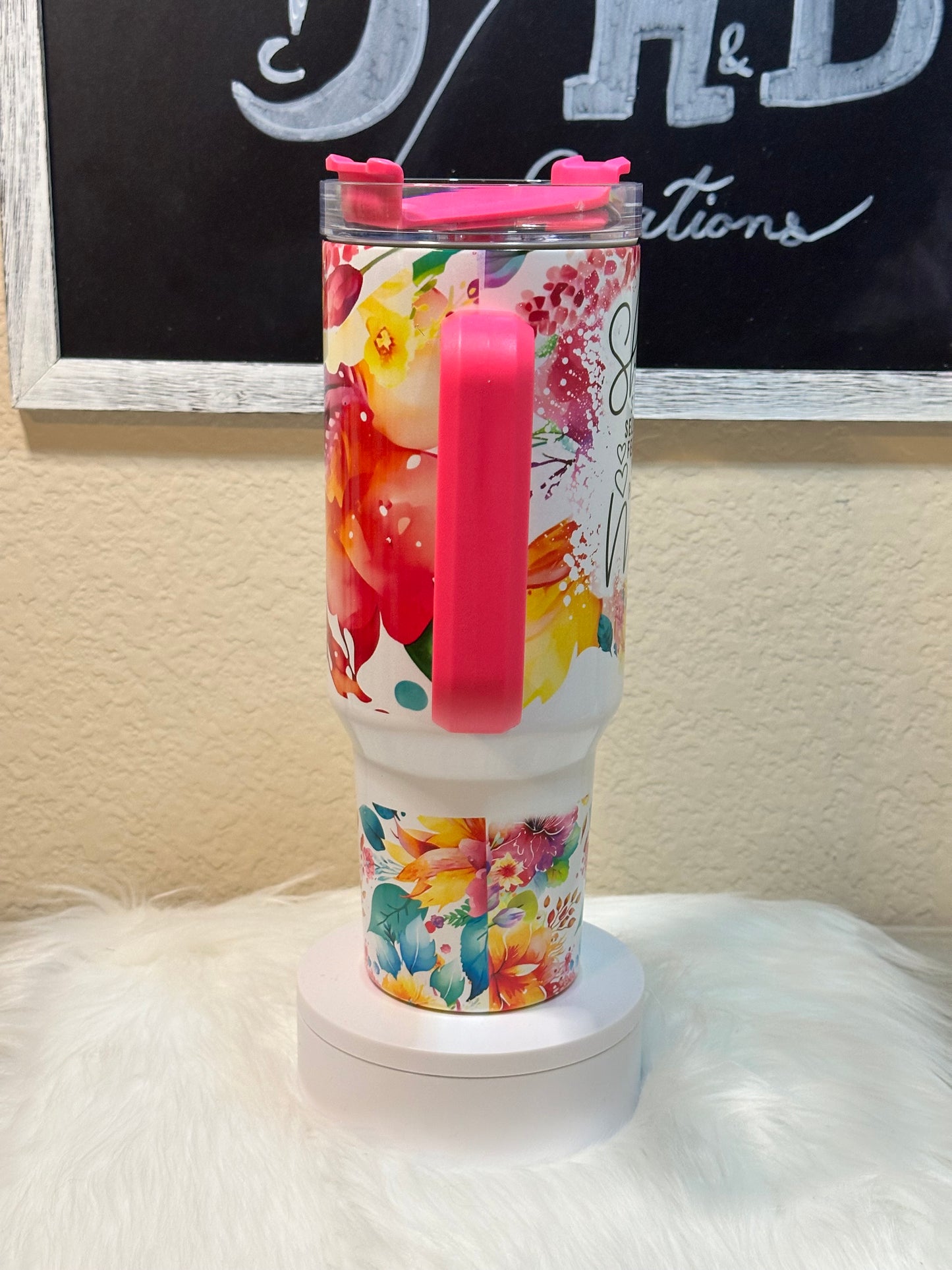 She Is Mom 40oz Tumbler - Perfect Gift for Super Moms!