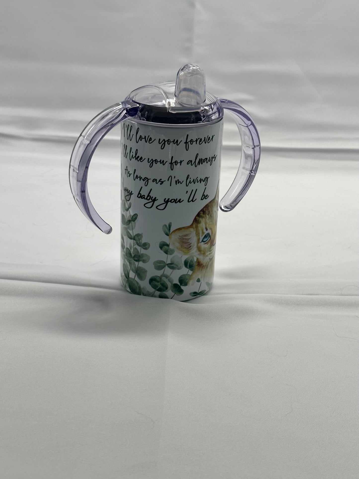 12oz Convertible Sippy Cup Tumbler - Lioness and Cub