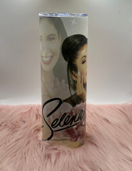 20oz Skinny Tumbler - Queen Of Tejano Music Tumbler