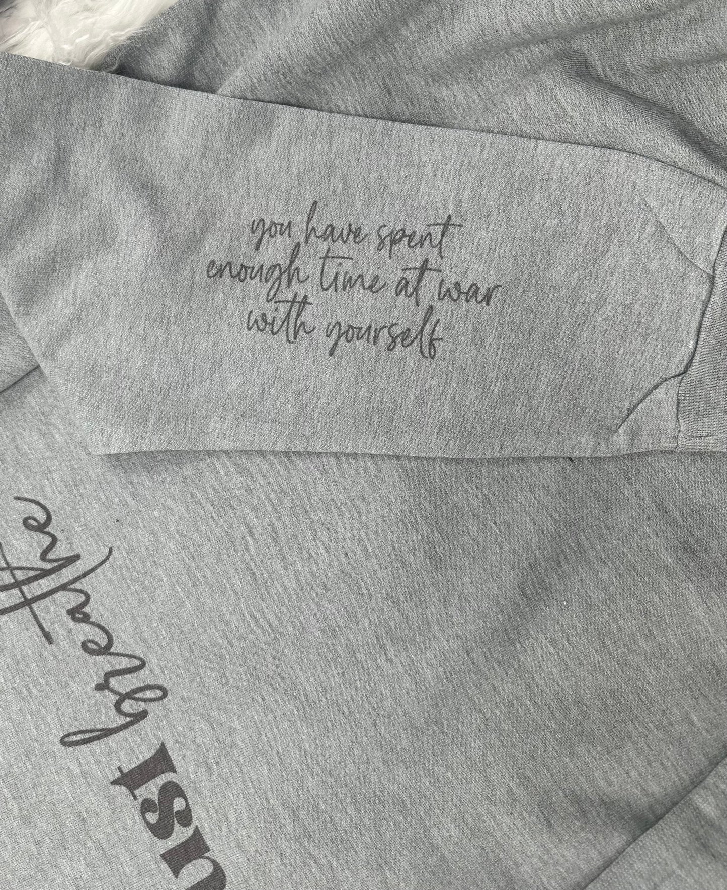 Just Breathe sweatshirt