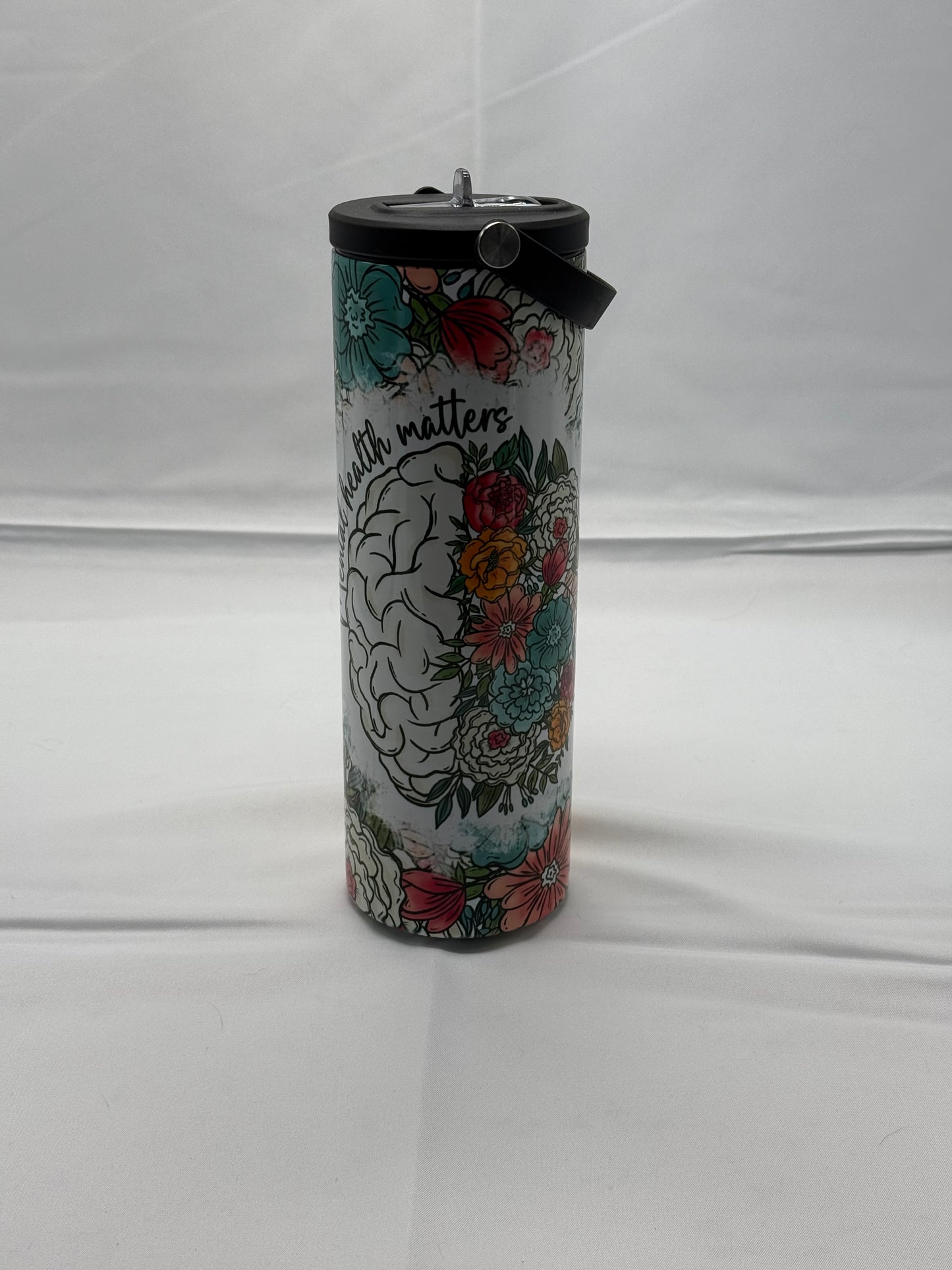 20oz Tumbler Water Bottle - Mental Health Matters