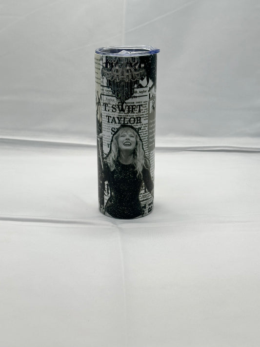 20oz Skinny Tumbler - Fearless Icon