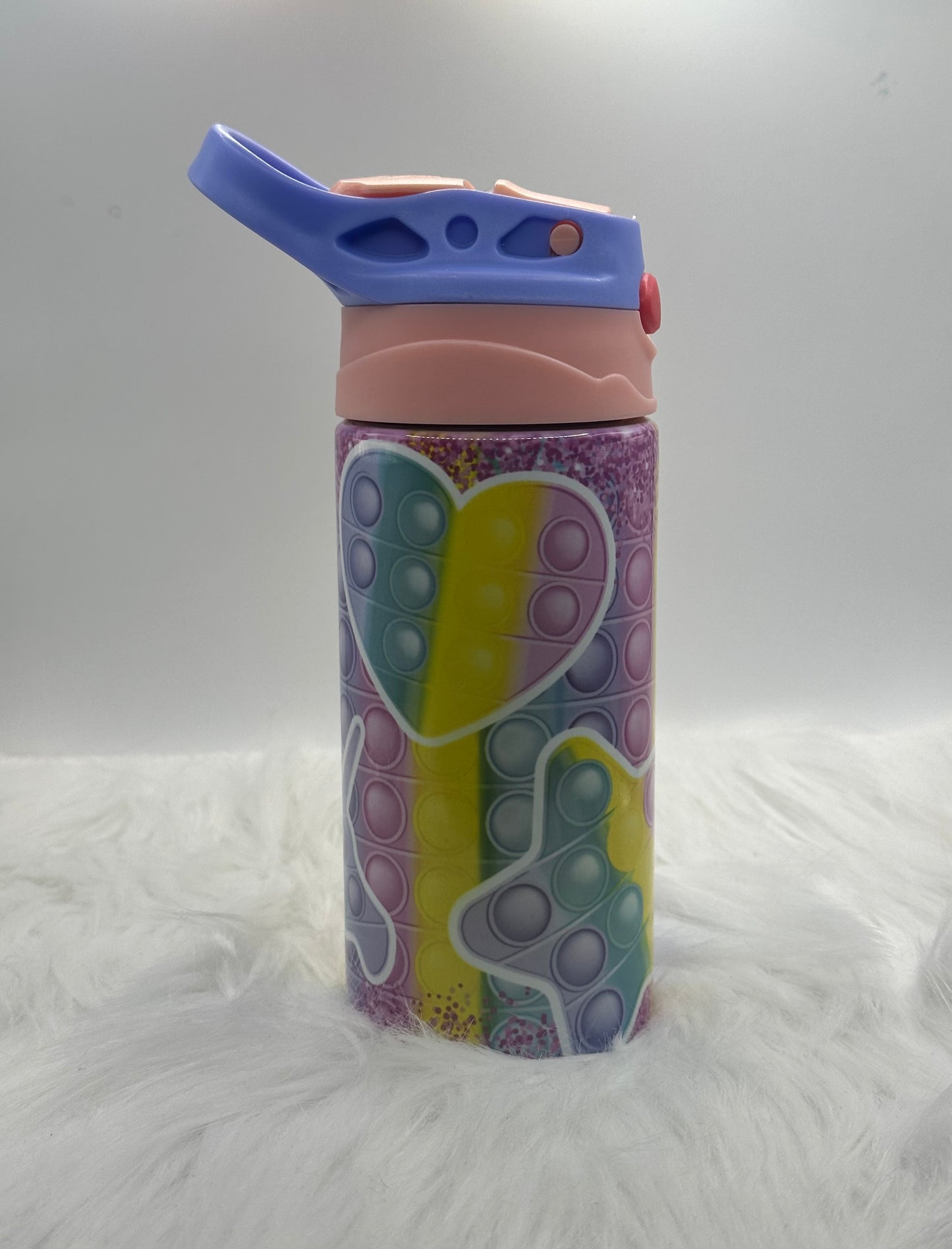 12oz Tumbler - Tumbler with a tactile fidget-inspired design reminiscent of popular sensory toys.