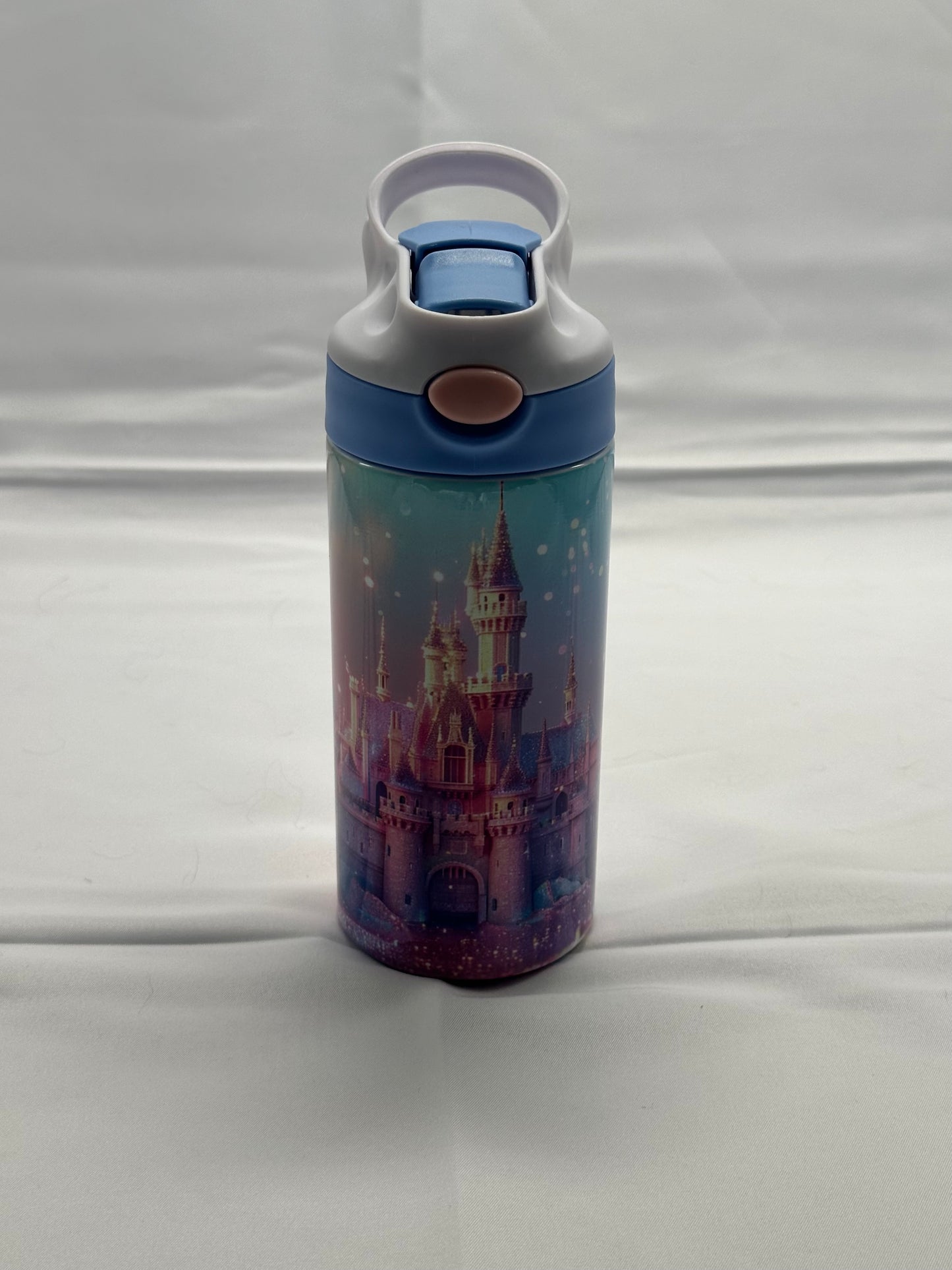 12oz Water Bottle Tumbler - Princess Castle