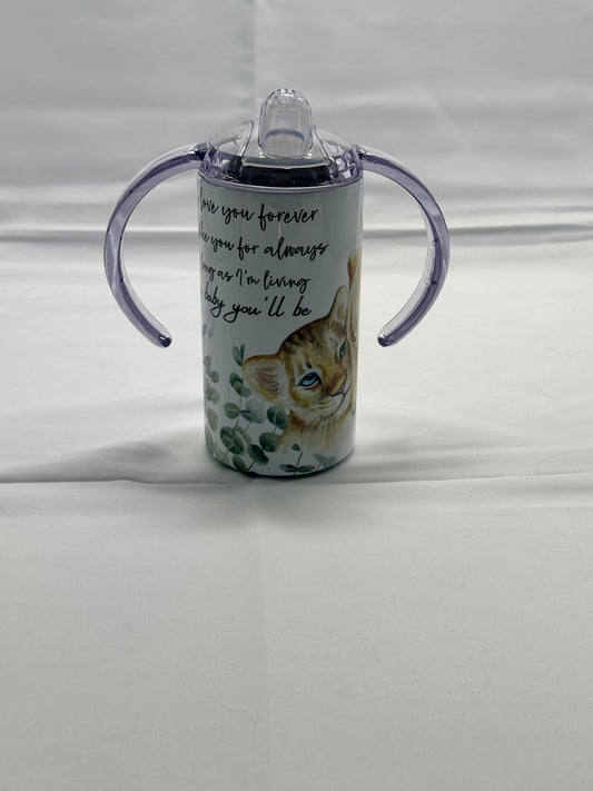 12oz Convertible Sippy Cup Tumbler - Lioness and Cub