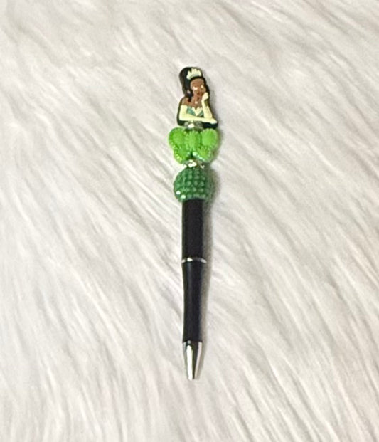 Dream Big Beaded Pen – Tiana Inspired Design