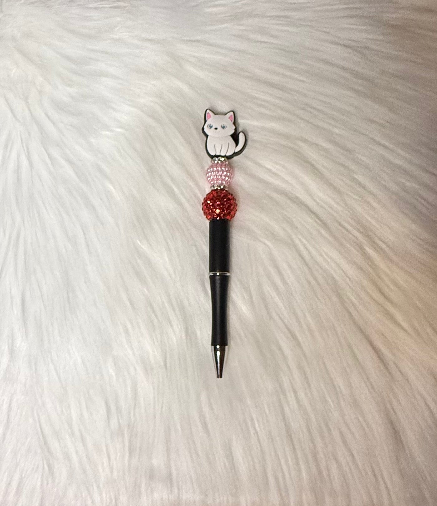 Sweet Kitty Pen – Red & Pink Vibes