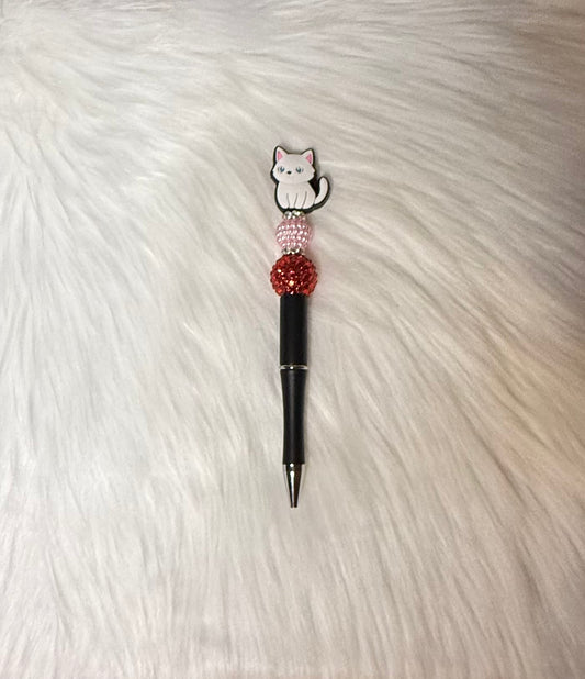 Sweet Kitty Pen – Red & Pink Vibes