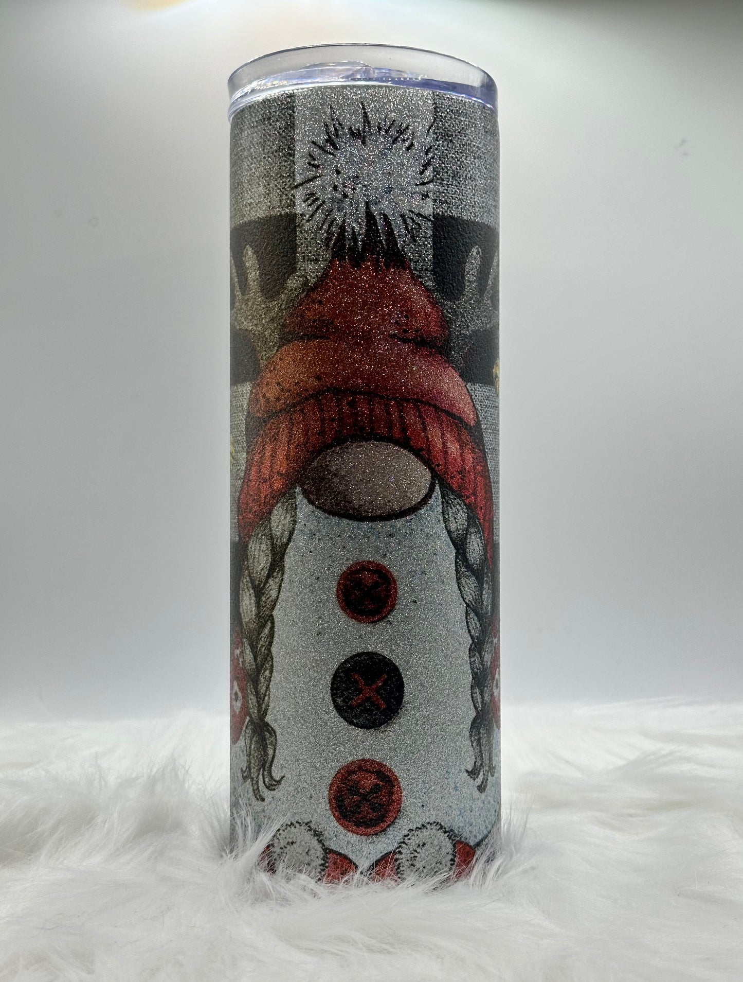 20oz - Buffalo Plaid - Christmas Gnome