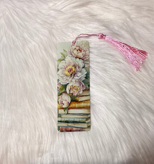Floral Chapters - Bookmark