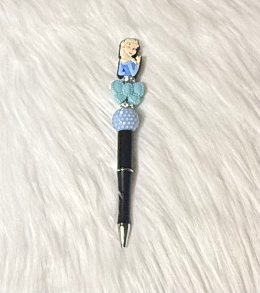 Frozen Magic Beaded Pen – Snow Queen Vibes