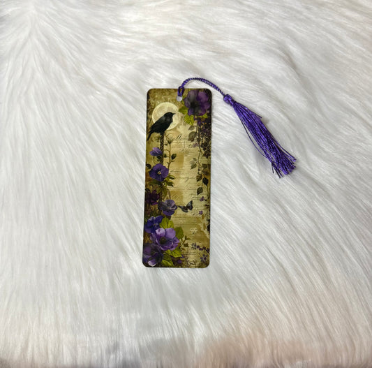 Midnight Raven Marker - Bookmark