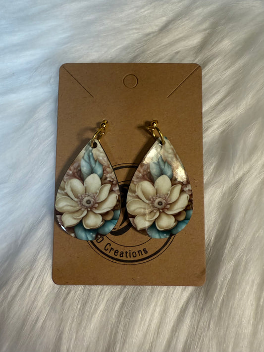 Boho Bloom - TearDrop Earrings