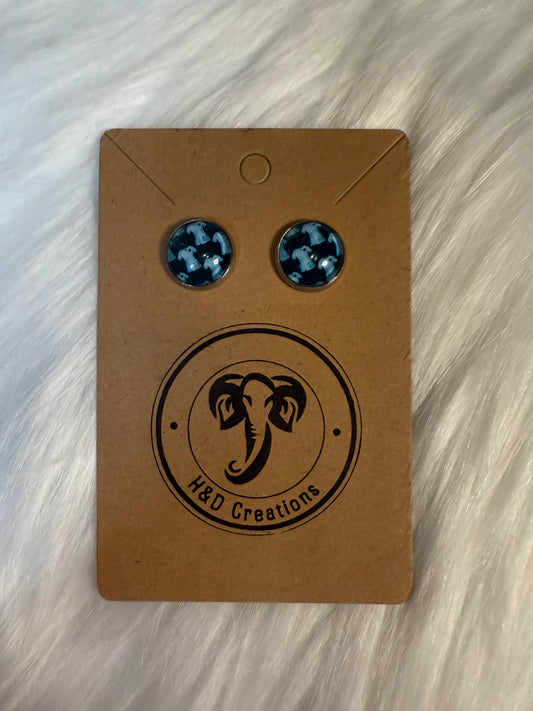 Nurse Scrubs - Stud Earrings 12mm