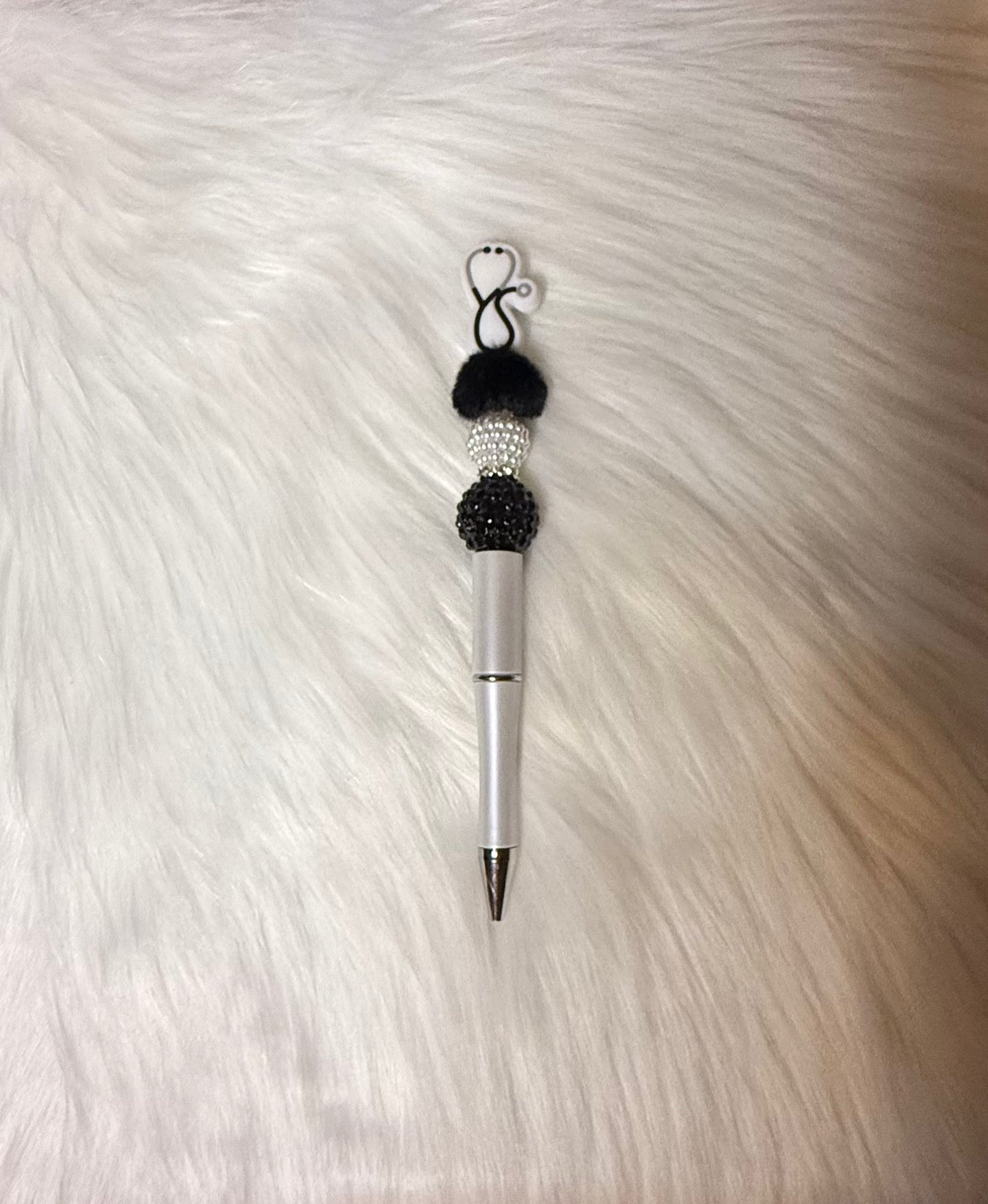 Heartbeat of a Hero Beaded Pen