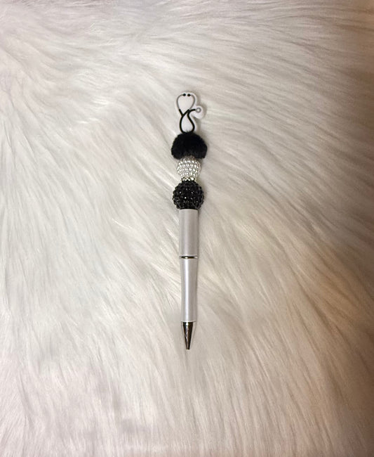 Heartbeat of a Hero Beaded Pen