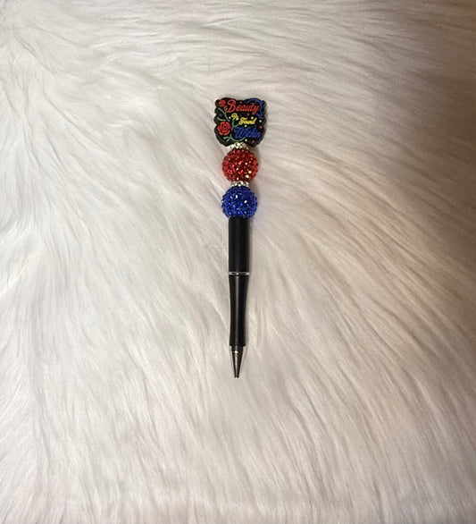 Royal Romance Beaded Pen