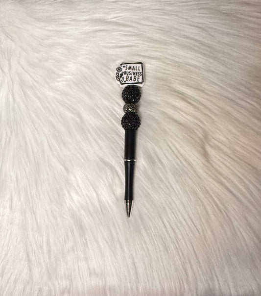 Small Business Babe Beaded Pen