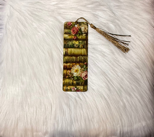 Timeless Tales & Blooms - Bookmark