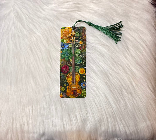 Floral Strings - Bookmark