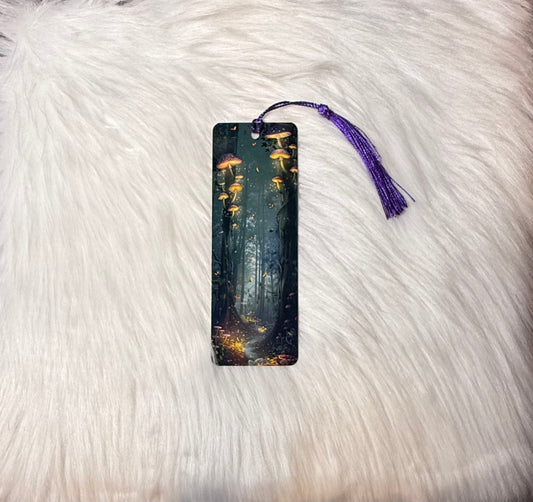 Mystic Mushroom Path - Bookmark