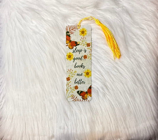 Books Over Sleep - Bookmark